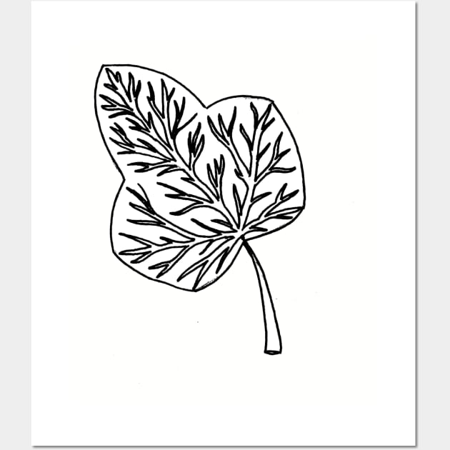 Simple ivy leaf Wall Art by PlantEngineer